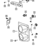 New Genuine Mopar Socket Park And Turn Signal OE 68060366AA
