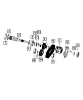 New Genuine Mopar Snap Ring 2011-2023 OE 68087877AA