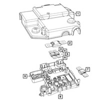 New Genuine Mopar Fuse Mega 2015-2022 OE 68093581AA