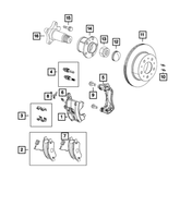 New Genuine Mopar Screw Hex Head 2014-2023 OE 68095791AA