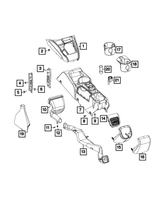New Genuine Mopar Nut U 2015-2022 OE 68100465AA