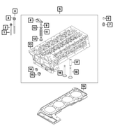 New Genuine Mopar Dowel OE 68117069AA