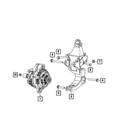New Genuine Mopar Screw Hex Head 2012-2019 OE 68119352AA