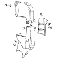 New Genuine Mopar Bolt 2014-2019 OE 68119527AA