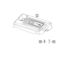New Genuine Mopar Spacer Mounting 2014-2016 OE 68124488AA