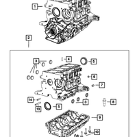 New Genuine Mopar Plug Core 2012-2019 OE 68145984AA