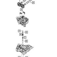 New Genuine Mopar Valve Intake OE 68147265AA