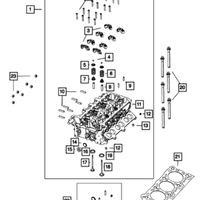 New Genuine Engine Cylinder Head Gasket Kit Right (2014-2019) OE 68147397AA