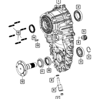 New Genuine Mopar Output Shaft Seal Ring (2012-2013) OE 68161358AA