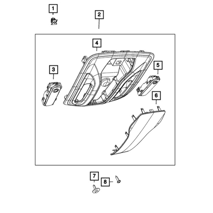 New Genuine Mopar Screw Tapping 2008-2024 OE 68171979AA