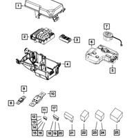 New Genuine Mopar Fuse Midi OE 68172084AA