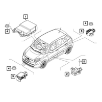 New Genuine Mopar Rivet 2014-2022 OE 68201501AA