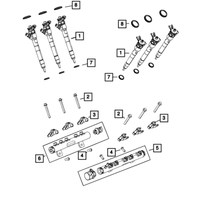 New Genuine Mopar Bolt 2014-2023 OE 68211303AA