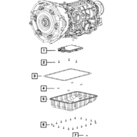 New Genuine Mopar Gasket Transmission Case OE 68214914AA