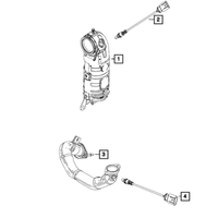 New Genuine Mopar Sensor 2017-2019 OE 68235253AB
