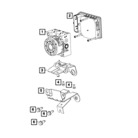 Genuine Dodge Dart ABS Control Module Anti-Lock Brake (2014-2015) OE 68240383AB