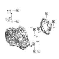 New Genuine Mopar Bracket Transmission Mount 2015-2019 OE 68240666AB