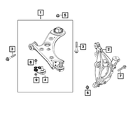 New Genuine Mopar Arm Lower Control OE 68248000AA