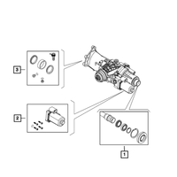 New Genuine Mopar Kit Power Transfer Unit 2015-2024 OE 68275239AA