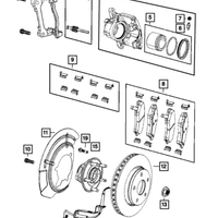 New Genuine Mopar Shield Splash 2017-2018 OE 68298659AA