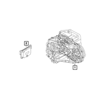 New Genuine Fiat 500L Transmission Control Module (2014-2016) OE 68303713AA