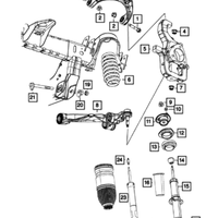 Genuine Ram 1500 Front Shock Absorber Suspension Right (2019-2026) OE 68323489AD