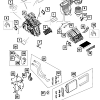 New Genuine Mopar Filter Cabin Air OE 68338536AA