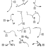 New Genuine Mopar Wiring Jumper 2018-2023 OE 68351170AA