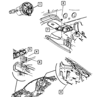 New Genuine Mopar Module Occupant Restraint OE 68371751AA