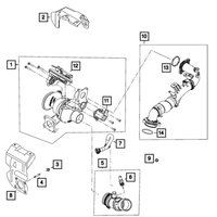New Genuine Mopar Nut Flange 2019-2024 OE 68418084AA