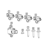 New Genuine Jeep Acceleration Sensor (2022-2023) OE 68430040AA