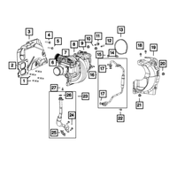 New Genuine Mopar Circlip Retaining 2019-2023 OE 68432101AA