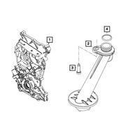 New Genuine Mopar O Ring Oil Pick Up Tube 2019-2024 OE 68439135AA