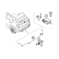 New Genuine Mopar Module Parking Assist 2019-2022 OE 68439383AA
