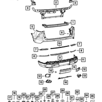 New Genuine Jeep Hitch Cover Bolt (2021-2024) OE 68460104AA