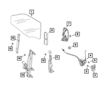 New Genuine Mopar Screw 2015-2022 OE 68465942AA