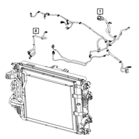New Genuine Mopar Wiring Front End Module 2021-2024 OE 68488628AA