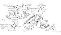 New Genuine Nissan Sentra Glove Box Assembly (2000-2006) OE 685005M004