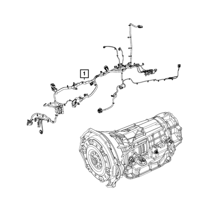 New Genuine Mopar Wiring Transmission 2022-2022 OE 68521931AB