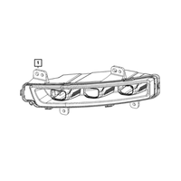 New Genuine Mopar Lamp Front Fog 2022-2023 OE 68525277AA