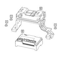 New Genuine Mopar Module Transfer Case Control 2022-2023 OE 68547692AA