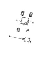 New Genuine Jeep Grand Cherokee Key Fob Transmitter (2021-2023) OE 68582689AB