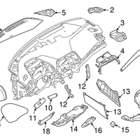 New Genuine Nissan Lid-Fuse Block 689643TA1A / 68964-3TA1A OEM