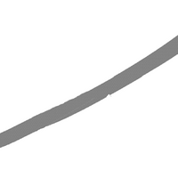 Genuine Ford Transit Connect Rear Bumper Upper Molding (2014-2023) DT1Z17K835D