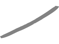Genuine Ford Transit Connect Rear Bumper Upper Molding (2014-2023) DT1Z17K835D