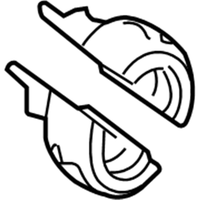 New Genuine Mercedes-Benz Front Sway Bar Bushing (2007-2012) OE 1643231185
