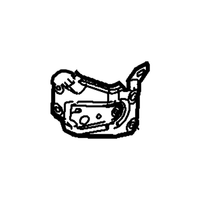 New Genuine Ford Gusset (2006-2012) OE 6E5Z-54101A73-A