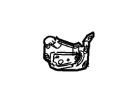 New Genuine Ford Gusset (2006-2012) OE 6E5Z-54101A73-A