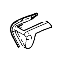 New Genuine Ford Cover Seat Track (2006-2012) OE 6E5Z-5461749-AAD