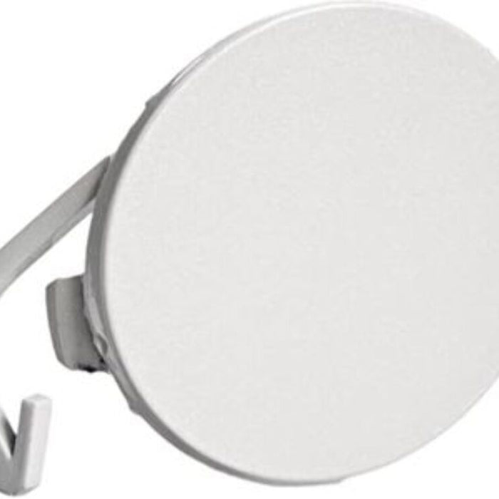 Genuine Acura TL Front Bumper Tow Hook Cover White (2004-2008) OE 71104SEPA00ZD